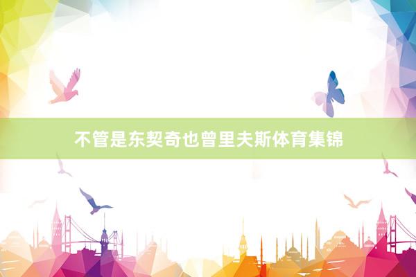 不管是东契奇也曾里夫斯体育集锦